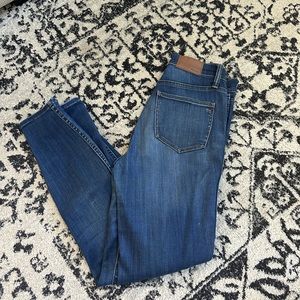 Madewell size 26 10” High Rise Skinny Jeans